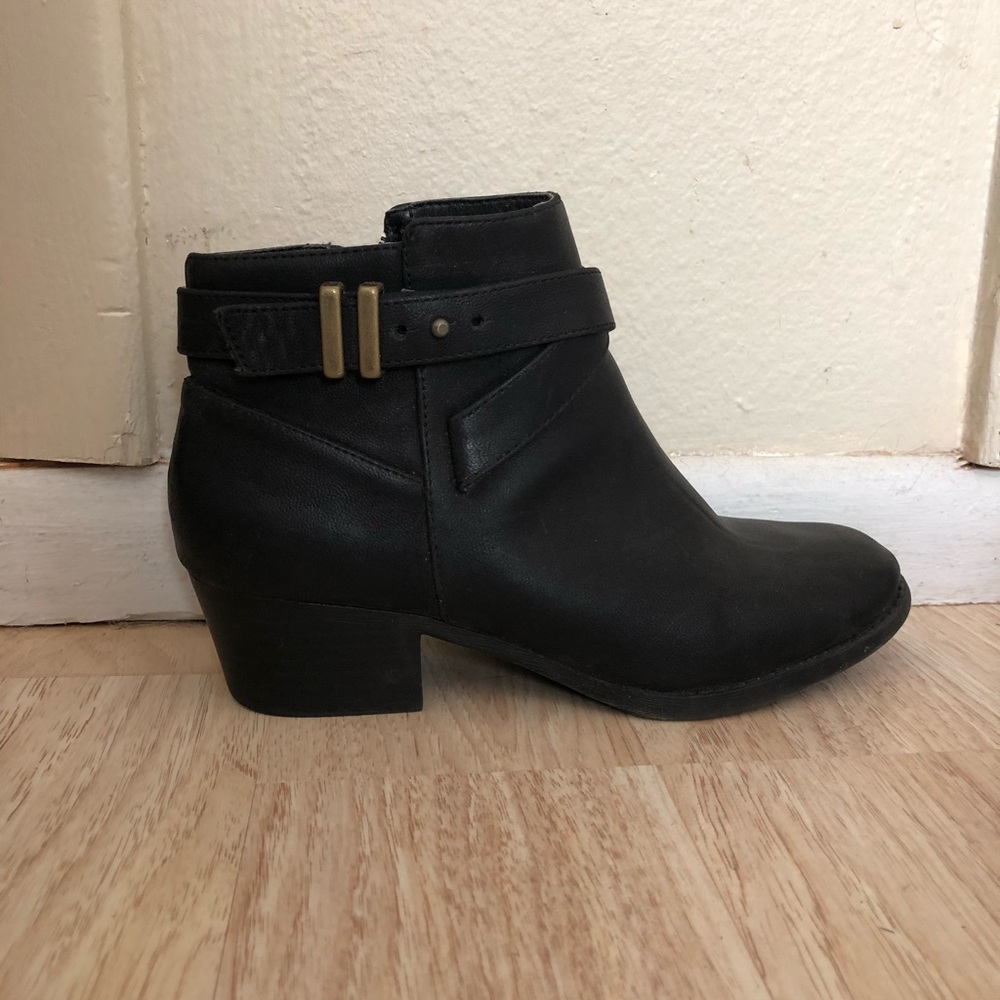 Black booties